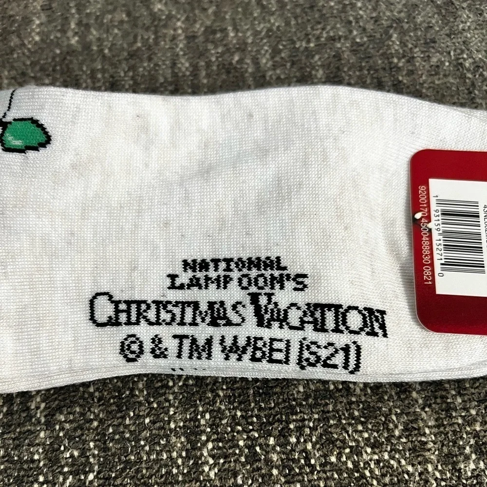 NWT National Lampoons Christmas Vacation Got a Little Knot Here Funny Socks